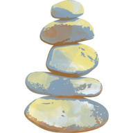 Trailhead Health Stacked Stones Logo